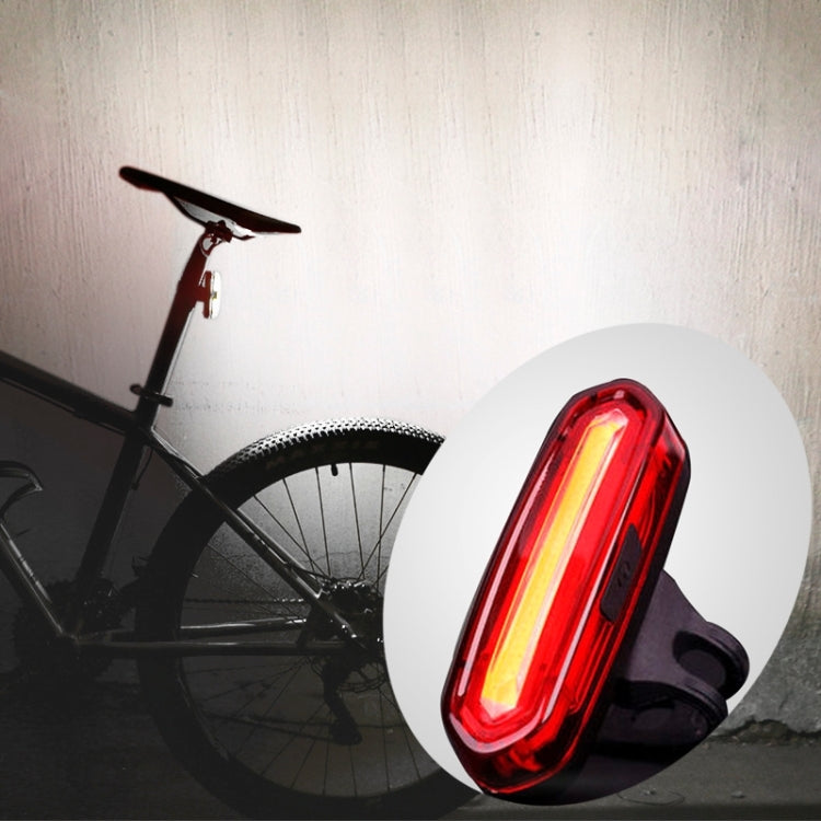 AQY-096 IPX4 Detachable USB Rechargeable Single Color LED Bike Taillight, White, (Red - HoMEdemic™ 