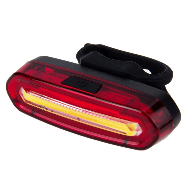 AQY-096 IPX4 Detachable USB Rechargeable Single Color LED Bike Taillight, White, (Red - HoMEdemic™ 