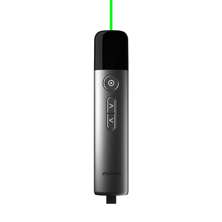 ASiNG LED LCD Screen High Power Bright Green Laser Pointer PPT Speech Instructions Page Presenter(A17) - HoMEdemic™ 