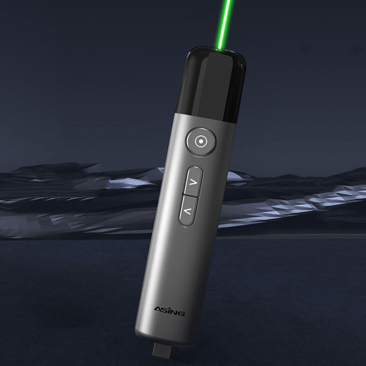 ASiNG LED LCD Screen High Power Bright Green Laser Pointer PPT Speech Instructions Page Presenter(A17) - HoMEdemic™ 
