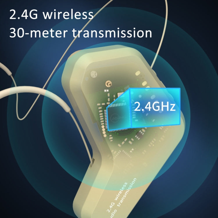 ASiNG S16  2.4G Wireless Voice Amplifier with Headset Microphone for Teachers Tour Guides With Strap Chain - HoMEdemic™ 