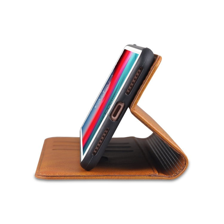 AZNS Magnetic Calf Texture Horizontal Flip Leather Case with Card Slots & Holder & Wallet For iPhone 8 Plus/7 Plus(Black) - HoMEdemic™ 