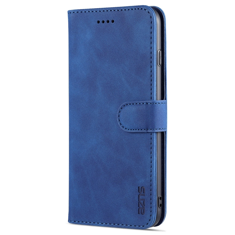 AZNS Skin Feel Calf Texture Horizontal Flip Leather Case with Card Slots & Holder & Wallet For iPhone 7 Plus / 8 Plus(Blue) - HoMEdemic™ 