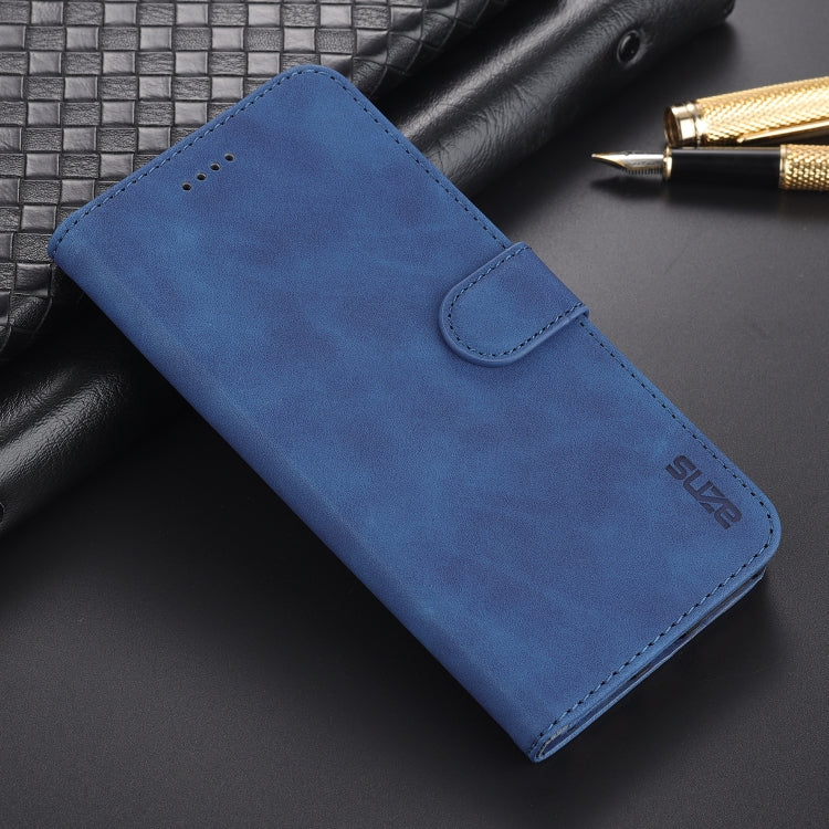 AZNS Skin Feel Calf Texture Horizontal Flip Leather Case with Card Slots & Holder & Wallet For iPhone 7 Plus / 8 Plus(Blue) - HoMEdemic™ 