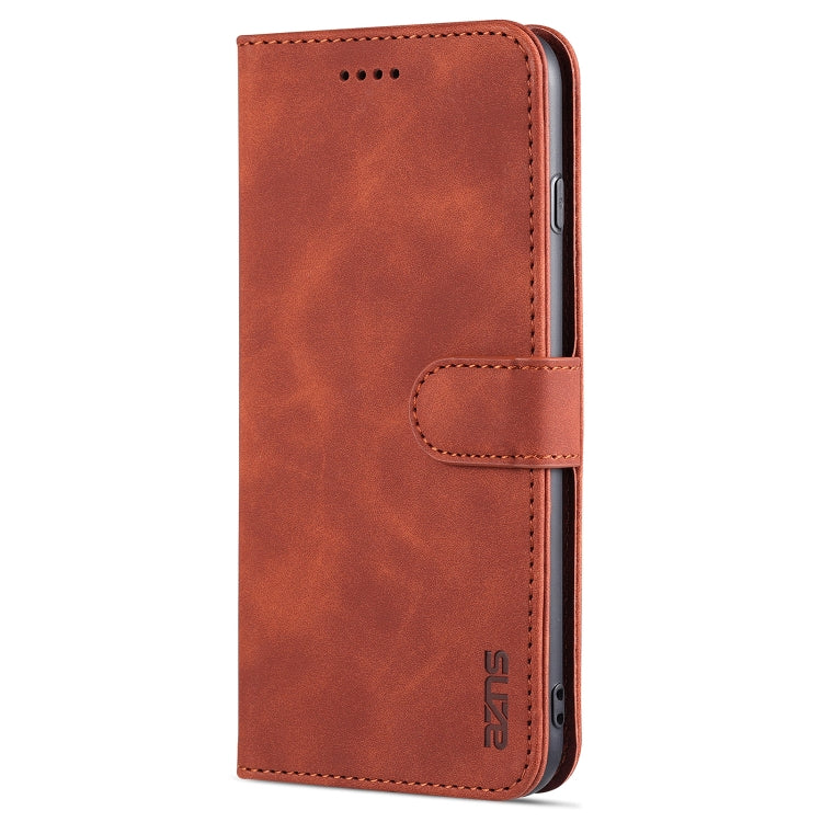 AZNS Skin Feel Calf Texture Horizontal Flip Leather Case with Card Slots & Holder & Wallet For iPhone 7 Plus / 8 Plus(Brown) - HoMEdemic™ 