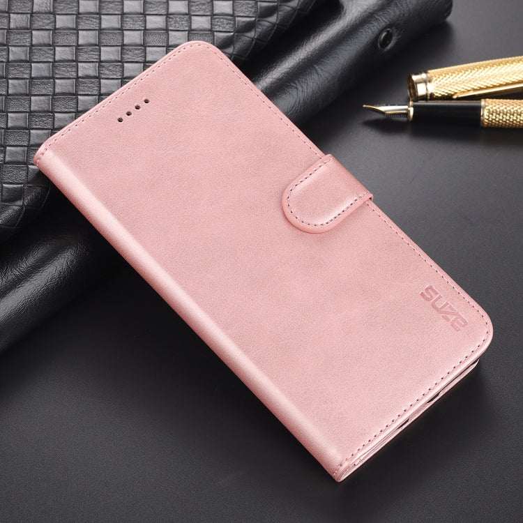 AZNS Skin Feel Calf Texture Horizontal Flip Leather Case with Card Slots & Holder & Wallet For iPhone 7 Plus / 8 Plus(Rose Gold) - HoMEdemic™ 