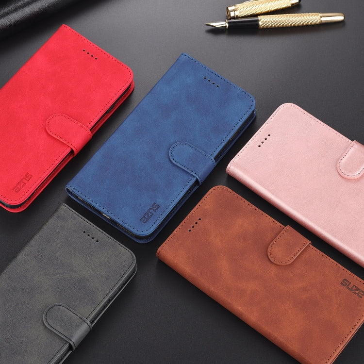 AZNS Skin Feel Calf Texture Horizontal Flip Leather Case with Card Slots & Holder & Wallet For iPhone 7 Plus / 8 Plus(Rose Gold) - HoMEdemic™ 