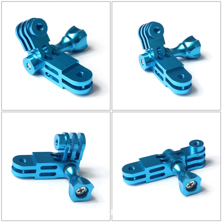 Action Camera Universal Aluminum Alloy Three-way Adjustment Arm 360 Degree Adapter(Black) - HoMEdemic™ 