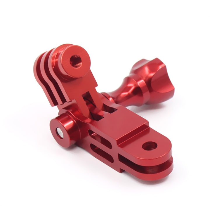 Action Camera Universal Aluminum Alloy Three-way Adjustment Arm 360 Degree Adapter(Red) - HoMEdemic™ 