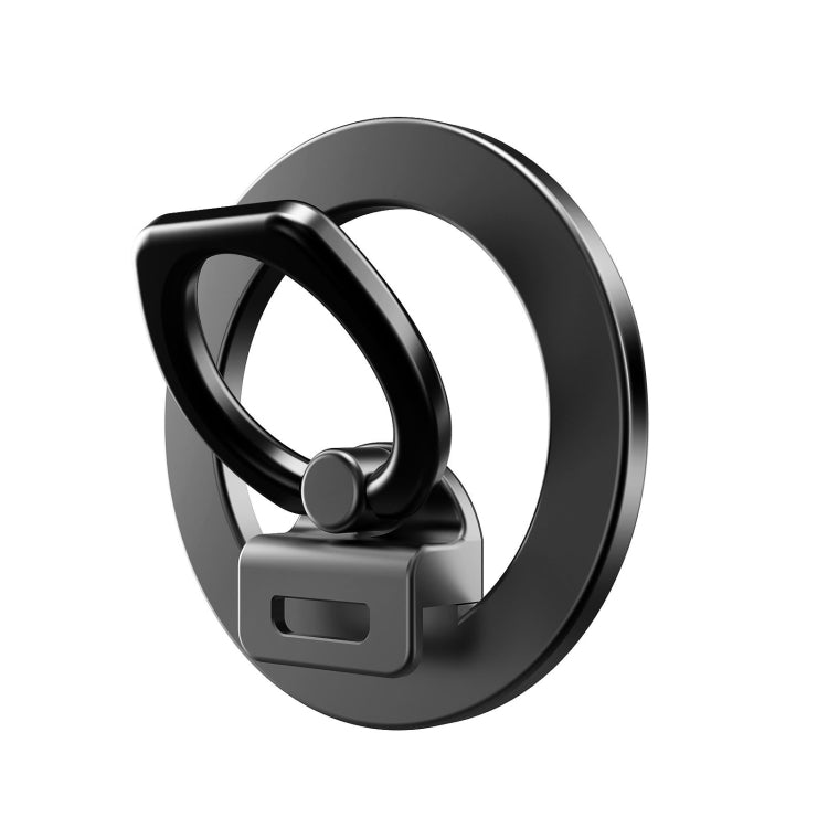AhaStyle DD02 Magnetic MagSafe Zinc Alloy Cell Phone Expansion Stand For IPhone 12/13/14/15 Series(Black) - HoMEdemic™ 