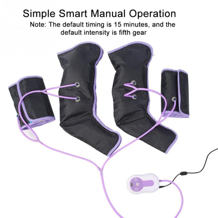 Air Wave Pneumatic Leg Massager Home Air Pressure Massager, Plug Type:US Plug - HoMEdemic™ 