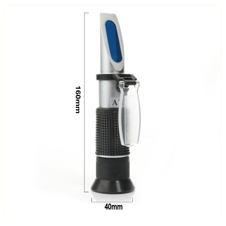 Alcohol Refractometer Sugar Grape Wine Concentration 0~25% Alcohol 0~40% Brix Tester Meter ATC Handheld Tool RZ121 - HoMEdemic™ 