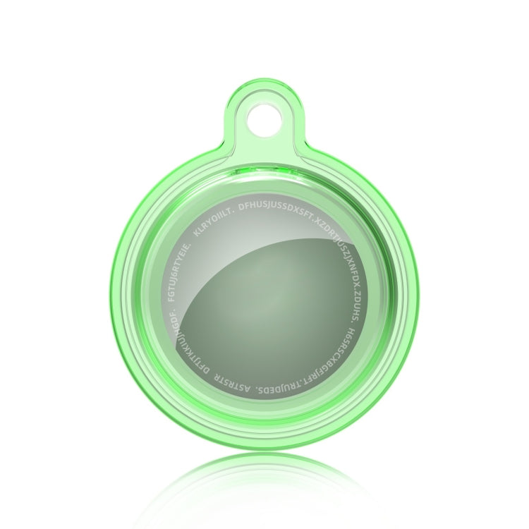 All-inclusive Clear Crystal Shockproof Protective Cover Case with Keychain Hook Loop For AirTag 2nd Gen / AirTag 1st Gen(Green) - HoMEdemic™ 