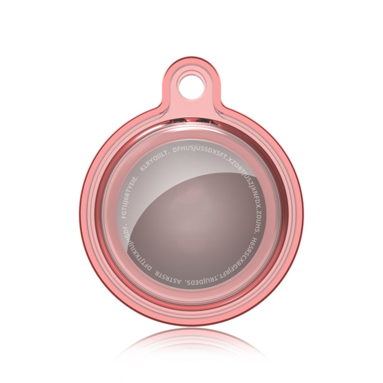 All-inclusive Clear Crystal Shockproof Protective Cover Case with Keychain Hook Loop For AirTag 2nd Gen / AirTag 1st Gen(Pink) - HoMEdemic™ 