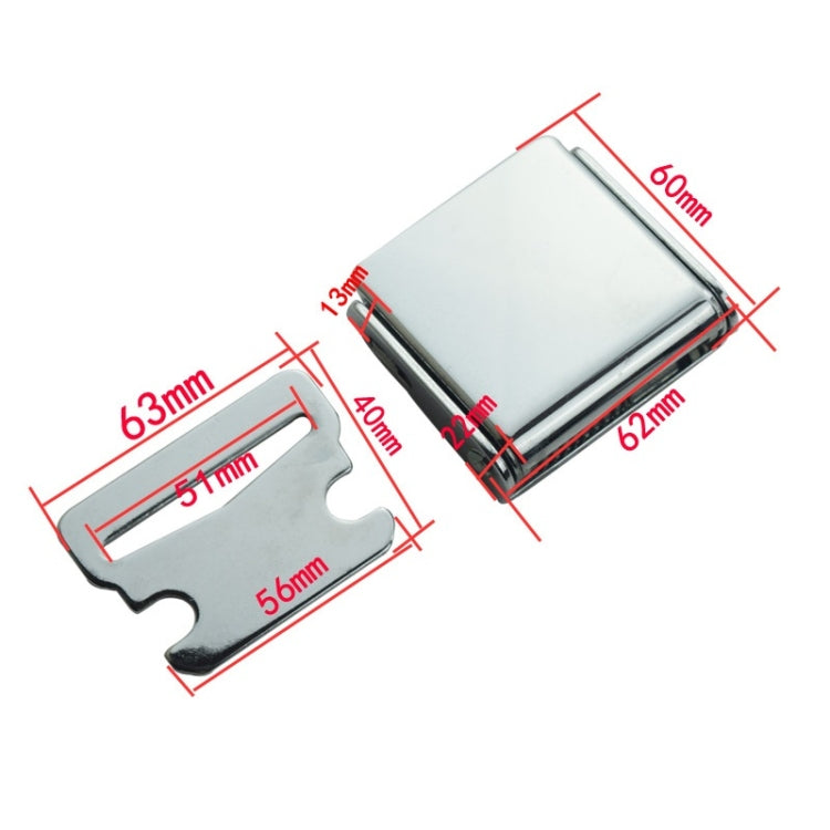 All-metal Aircraft Buckle Safety Belt Accessories(Square) - HoMEdemic™ 