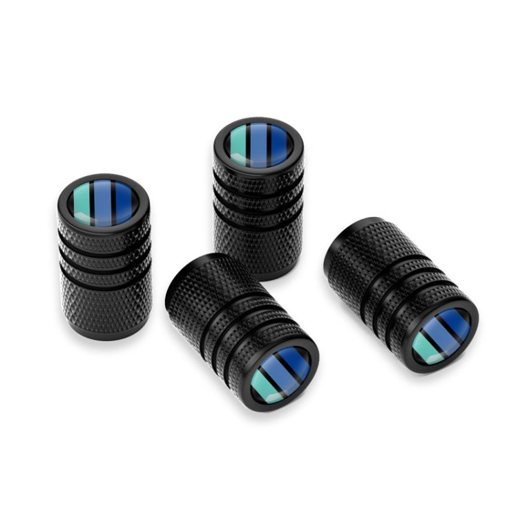 Aluminum Alloy Car Tire Decorative Valve Cap(Black) - HoMEdemic™ 
