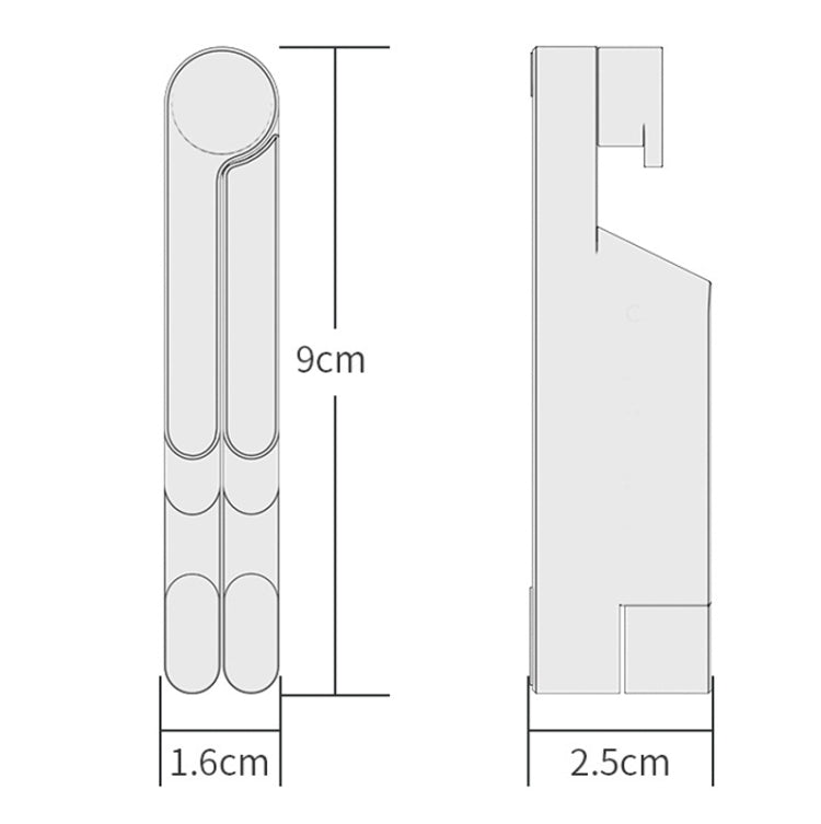 Aluminum Alloy Folding Mobile Phone Stand Tablet Computer Stand(Black) - HoMEdemic™ 