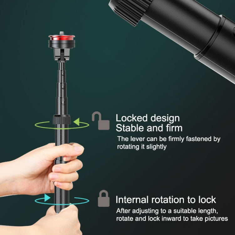 Aluminum Alloy Mobile Phone Bluetooth Selfie Stick Live Floor Tripod Bracket, Height: 1.5m, Height: 1.5m - HoMEdemic™ 