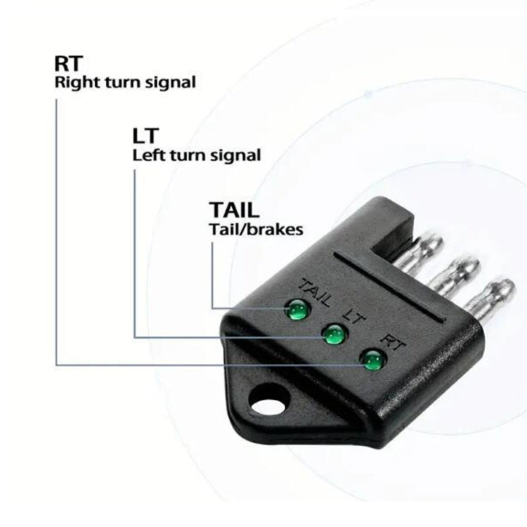 American Trailer Connector RV Yacht Power Plug Tester(4Pin) - HoMEdemic™ 