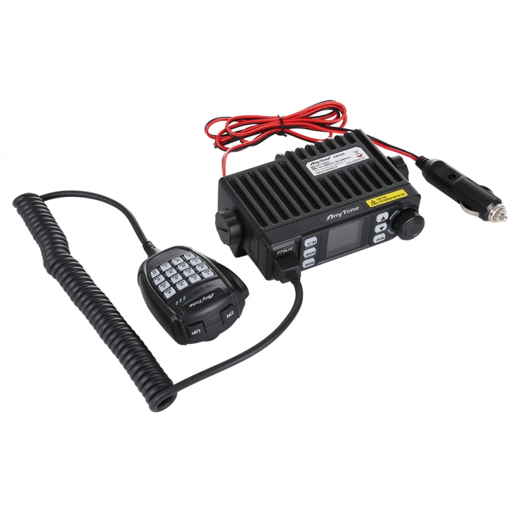 AnyTone AT-779UV Mobile Radio VHF / UHF Dual Band 200CH 25W FM Mobile Car Radio Walkie Talkie - HoMEdemic™ 