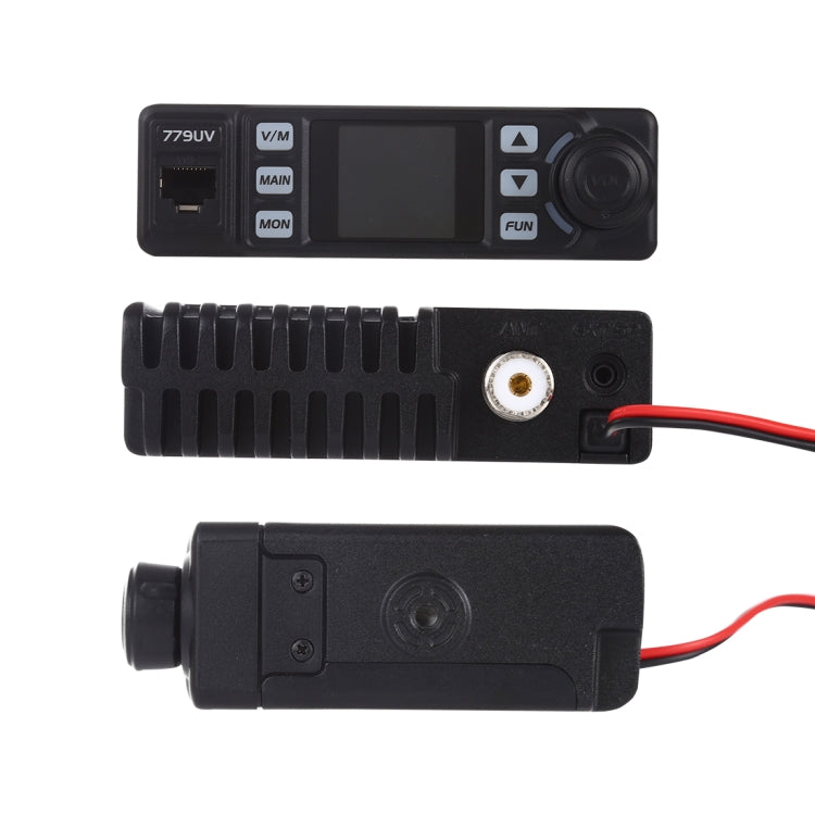 AnyTone AT-779UV Mobile Radio VHF / UHF Dual Band 200CH 25W FM Mobile Car Radio Walkie Talkie - HoMEdemic™ 