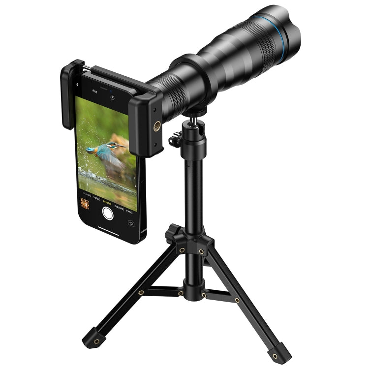 Apexel APL-36XJJ020 36X HD Telescope Universal Telephoto Phone Lens + Clip + Tripod Set - HoMEdemic™ 