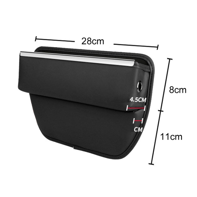 Automotive Seat Clamp Seam Organizer Car Decoration Storage Bag(Brown) - HoMEdemic™ 