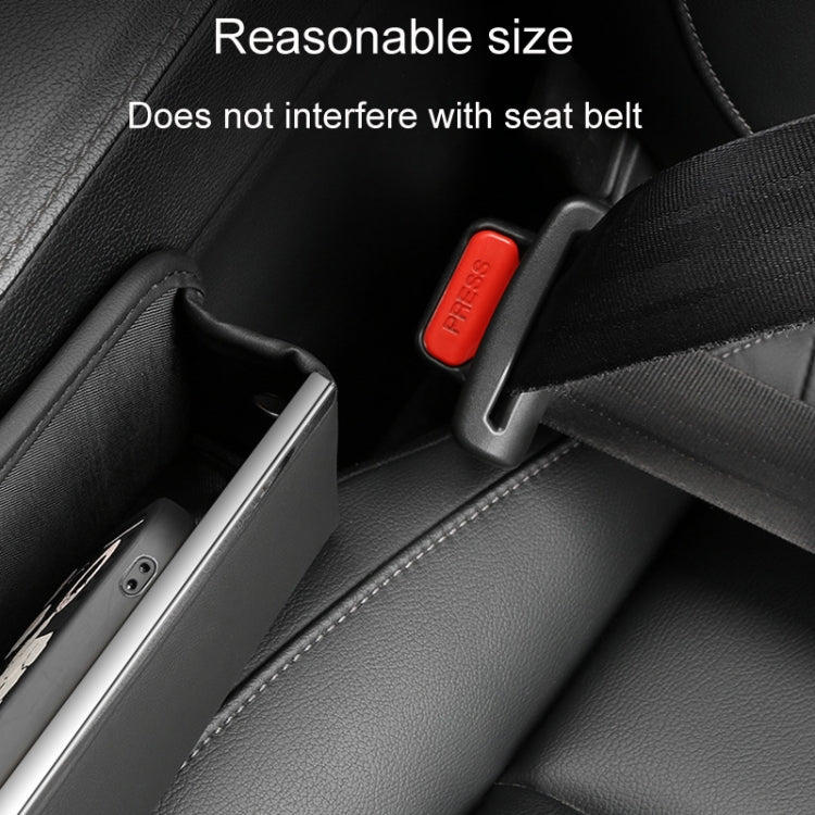 Automotive Seat Clamp Seam Organizer Car Decoration Storage Bag(Red) - HoMEdemic™ 