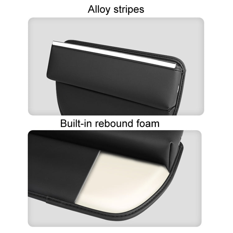 Automotive Seat Clamp Seam Organizer Car Decoration Storage Bag Water Cup Model, Style: Main Driver Mocha Brown - HoMEdemic™ 