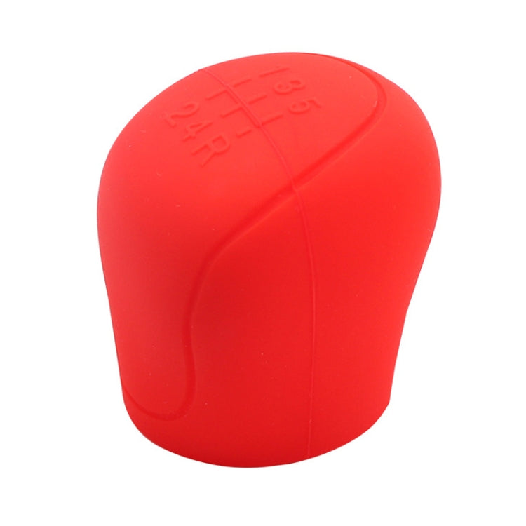 Automotive Silicone Manual Automatic Shift Lever Protective Cover, Size: Gear Shift Red - HoMEdemic™ 