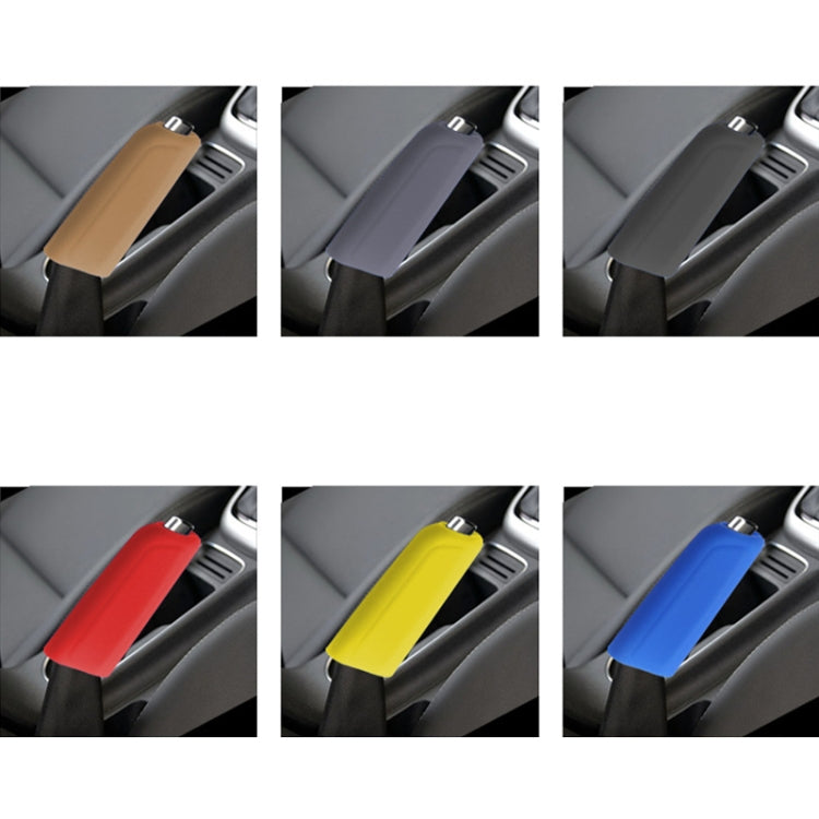 Automotive Silicone Manual Automatic Shift Lever Protective Cover, Size: Handbrake Black - HoMEdemic™ 