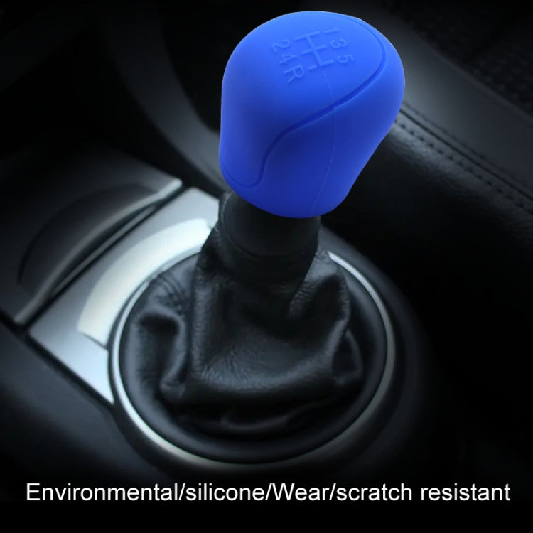 Automotive Silicone Manual Automatic Shift Lever Protective Cover, Size: Handbrake Black - HoMEdemic™ 