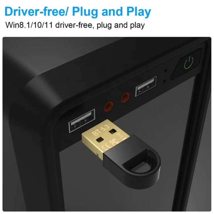 B-001 Mini Bluetooth 5.3  Adapter Transmitter Receiver Wireless USB Dongle Adapter - HoMEdemic™ 