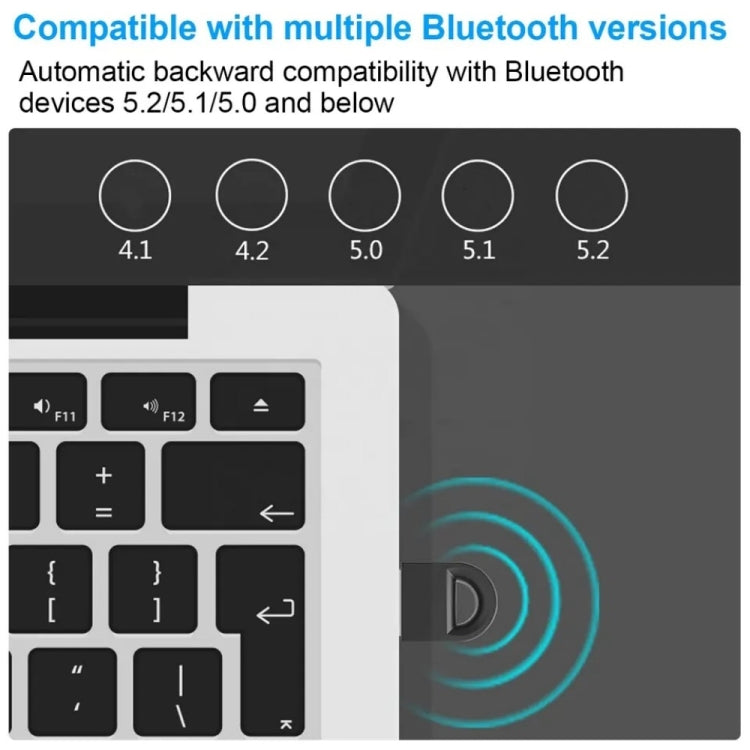 B-001 Mini Bluetooth 5.3  Adapter Transmitter Receiver Wireless USB Dongle Adapter - HoMEdemic™ 