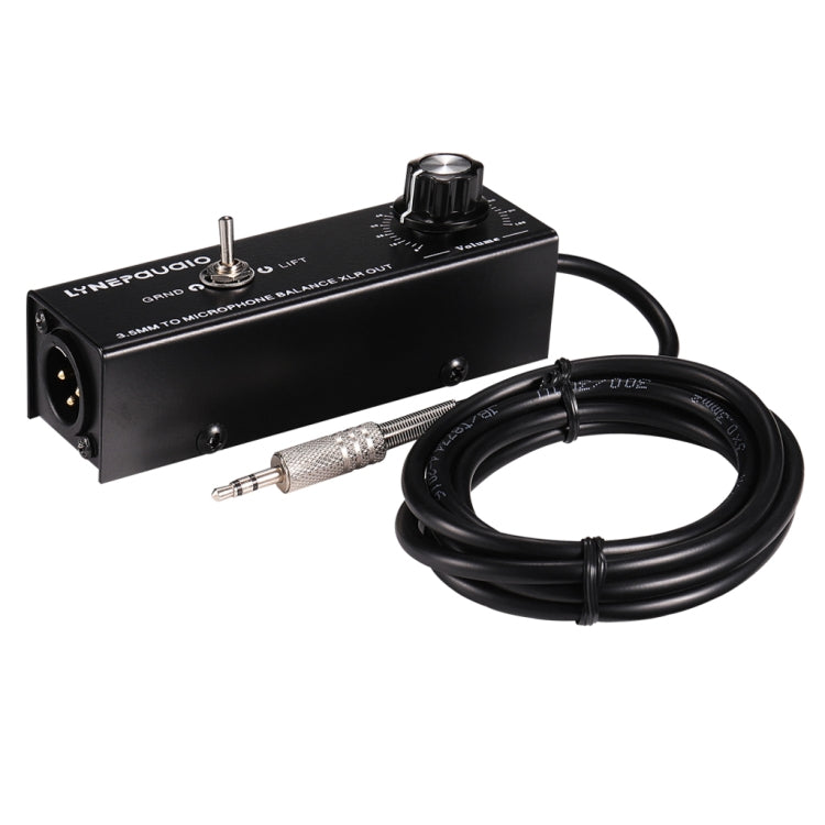 B012 Professional Stereo Signal Converted to Microphone Balanced Signal Output - HoMEdemic™ 