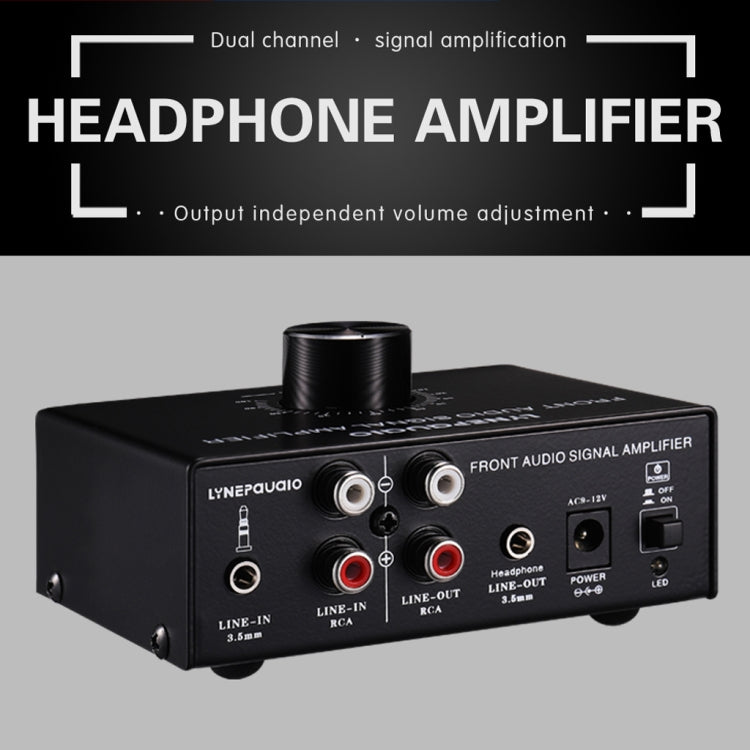 B015 Front Stereo Signal Amplifier Booster Headphones Speaker Amplifier Headset Dual-Audio Source, B015 - HoMEdemic™ 