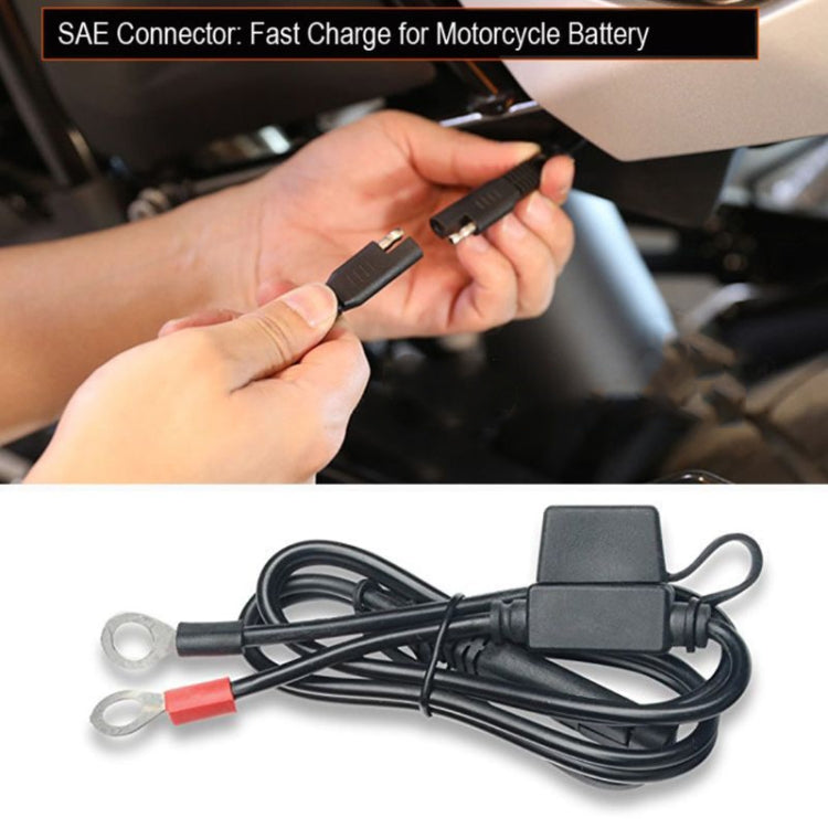 B065 Motorcycle Quick Disconnect SAE Extension Cable Battery SAE Connection Cable, 1pcs - HoMEdemic™ 