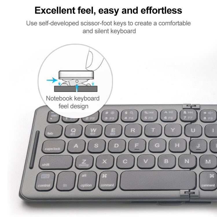 B088 Universal Mini Foldable Three-channel Bluetooth Wireless Keyboard - HoMEdemic™ 
