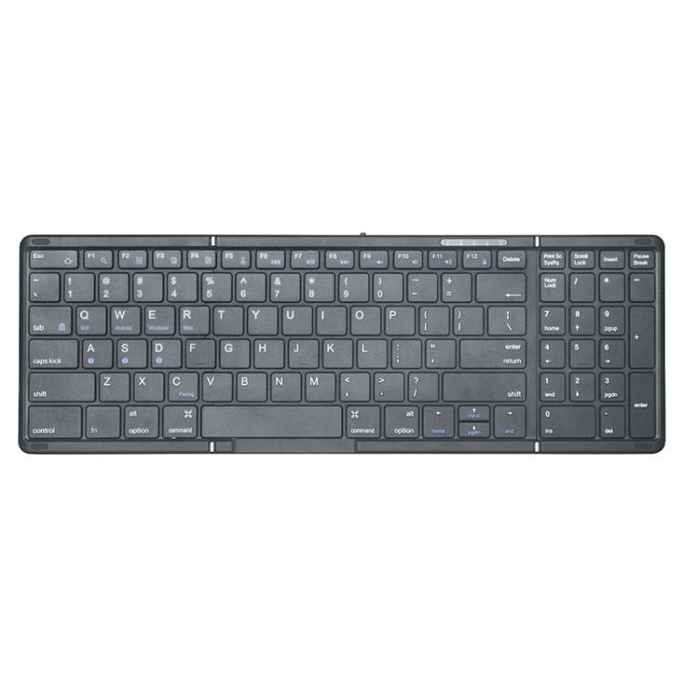 B099 Tablets Laptops 3-Mode Wireless Bluetooth Keyboard Rechargeable Folding Silent Keyboard - HoMEdemic™ 