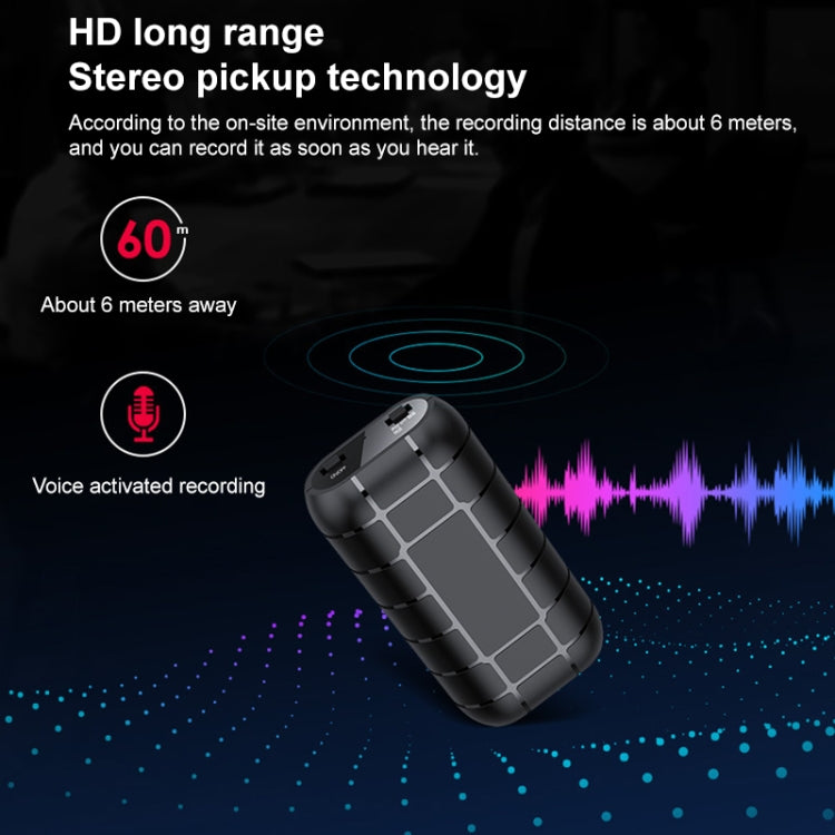 B800 Back Clip HD Sound Lossless Voice Recorder - HoMEdemic™ 