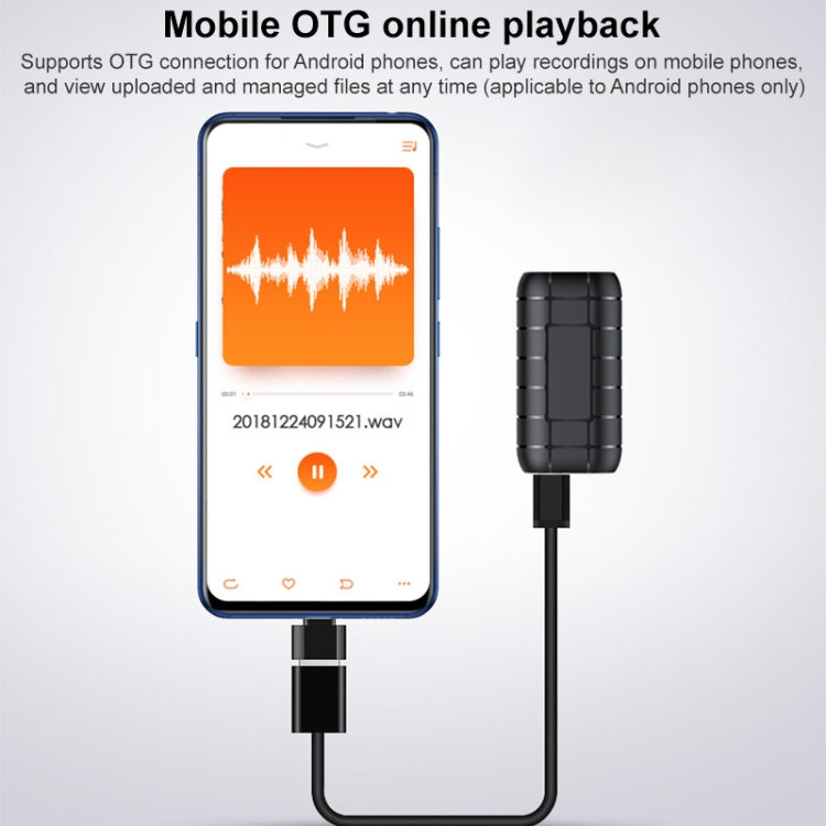 B800 Back Clip HD Sound Lossless Voice Recorder - HoMEdemic™ 