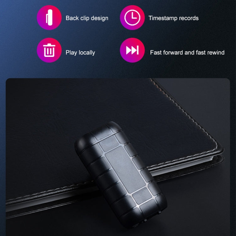 B800 Back Clip HD Sound Lossless Voice Recorder - HoMEdemic™ 
