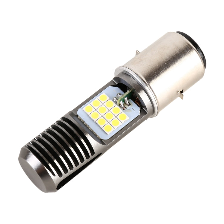 BA20D DC12V / 7.4W Motorcycle LED Headlight with 24LEDs SMD-3030 Lamp Beads, BA20D Style 2 (White Light), BA20D Style 2 (Yellow + White) - HoMEdemic™ 