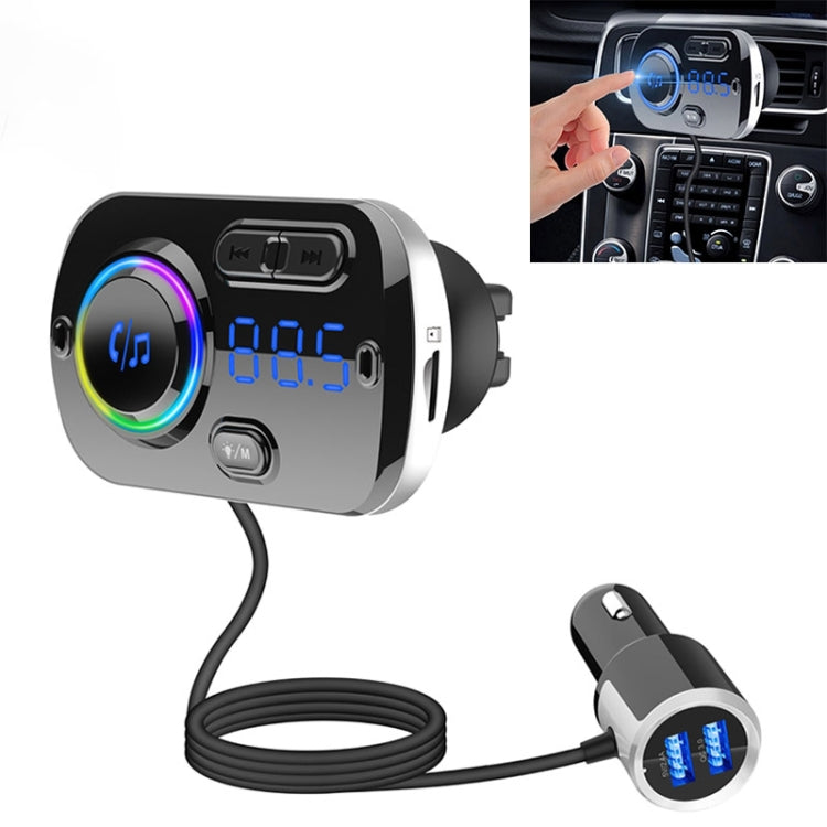 BC49BQ Car Digital Radio Receiver Bluetooth MP3 Player FM Transmitter Voice Assistant QC3.0 Quick Charger, BC49BQ - HoMEdemic™ 