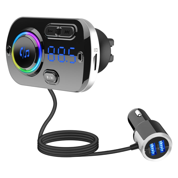BC49BQ Car Digital Radio Receiver Bluetooth MP3 Player FM Transmitter Voice Assistant QC3.0 Quick Charger, BC49BQ - HoMEdemic™ 