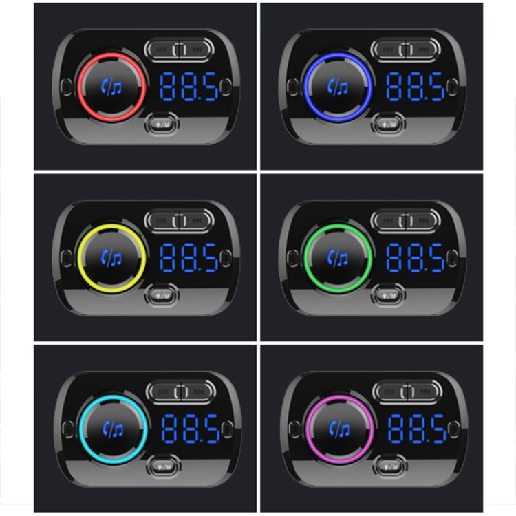 BC49BQ Car Digital Radio Receiver Bluetooth MP3 Player FM Transmitter Voice Assistant QC3.0 Quick Charger, BC49BQ - HoMEdemic™ 