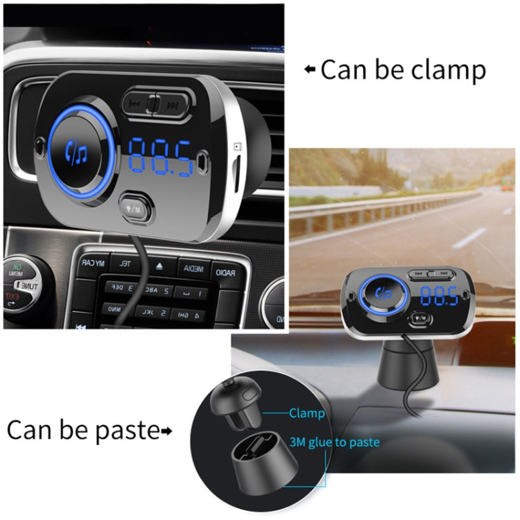 BC49BQ Car Digital Radio Receiver Bluetooth MP3 Player FM Transmitter Voice Assistant QC3.0 Quick Charger, BC49BQ - HoMEdemic™ 