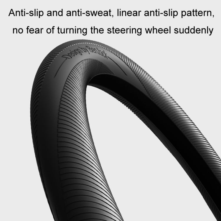 BEN.JACK Car Anti-slip Sweat-absorbent Liquid Silicone Steering Wheel Cover(Beige) - HoMEdemic™ 