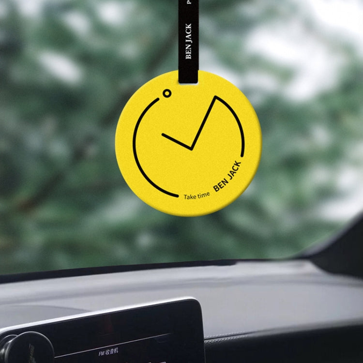 BEN.JACK Clock Car Long-lasting Light Fragrance Tablet Pendant(Sicilian Orange) - HoMEdemic™ 