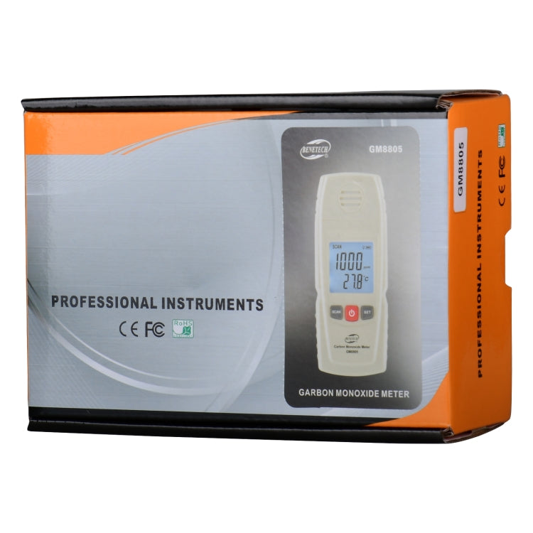 BENETECH GM8805 Portable Digital Carbon Monoxide Meter, Battery Not Included - HoMEdemic™ 